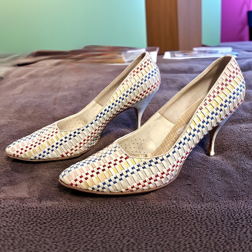 Fenton Weave Pattern Shoes